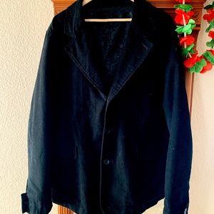 Betabrand Black Dragon Reversible Smoking Jacket 2XL